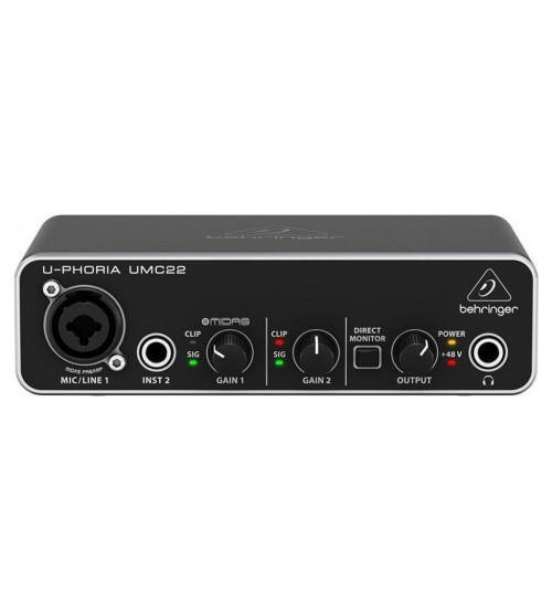 Behringer U-Phoria UMC22 USB Audio